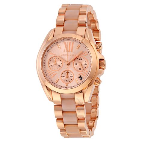 michael kors bradshaw two tone rose gold|Michael Kors watches for women.